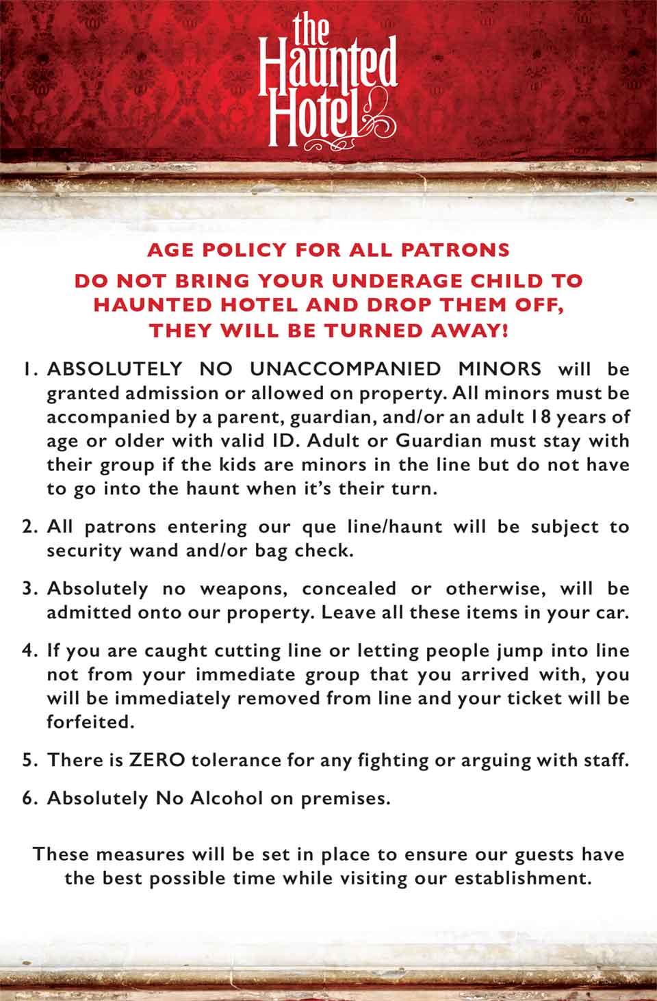 Warnings & Disclaimers Warnings & Disclaimers